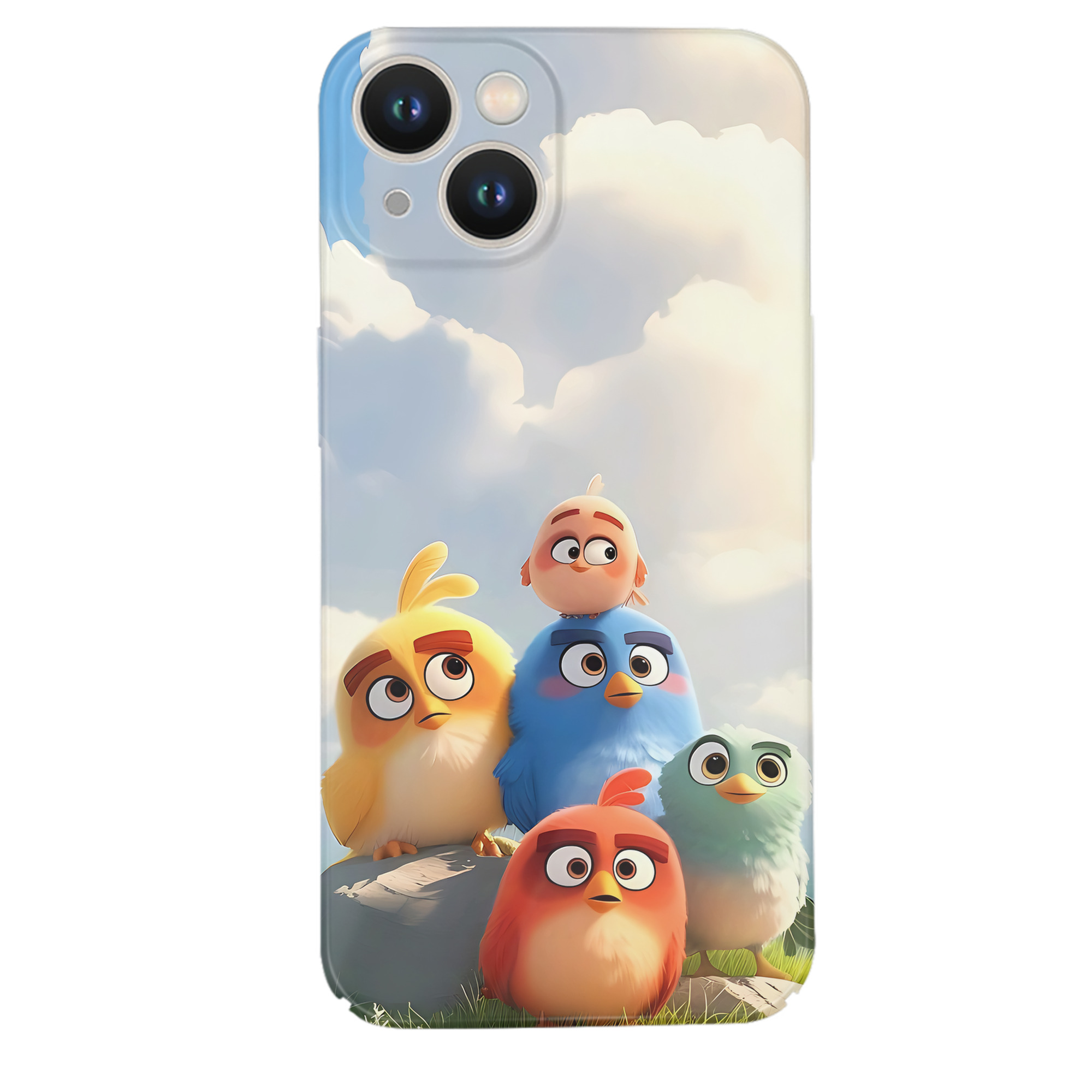 （画像用） Angry Birds アングリーバード 【iPhone 14シリーズ対応】ハードケース